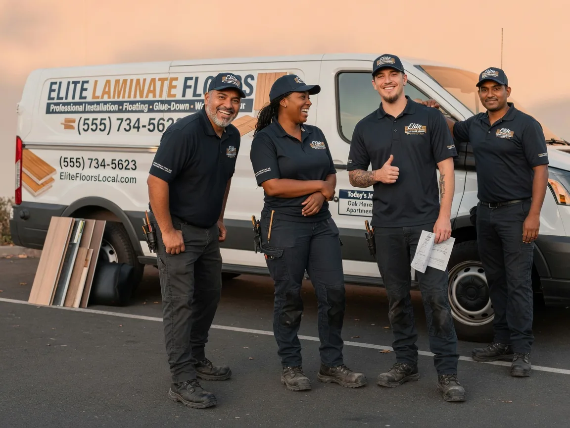 Laminate flooring installation company in Creston, OH
